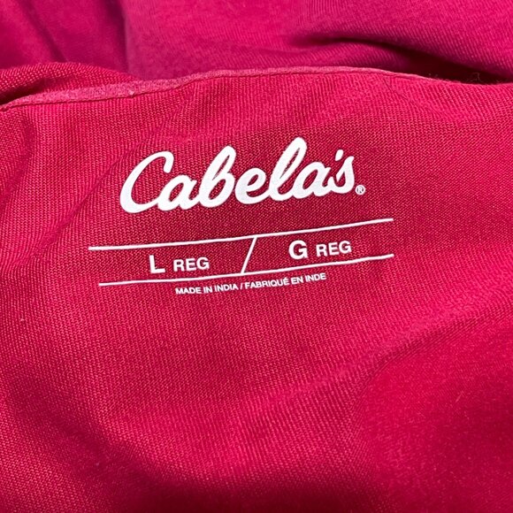 Cabela's Women's Hoodie T-Shirt Top Pink Size L Large Modal Blend - Picture 5 of 7
